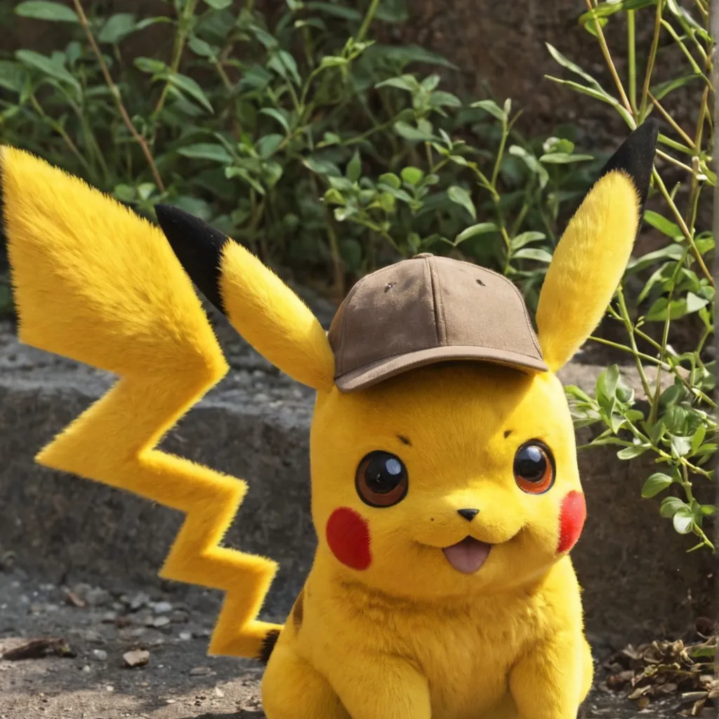 chat with ai character: Detective Pikachu 