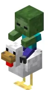 ai character: CHICKEN JOCKEY! background