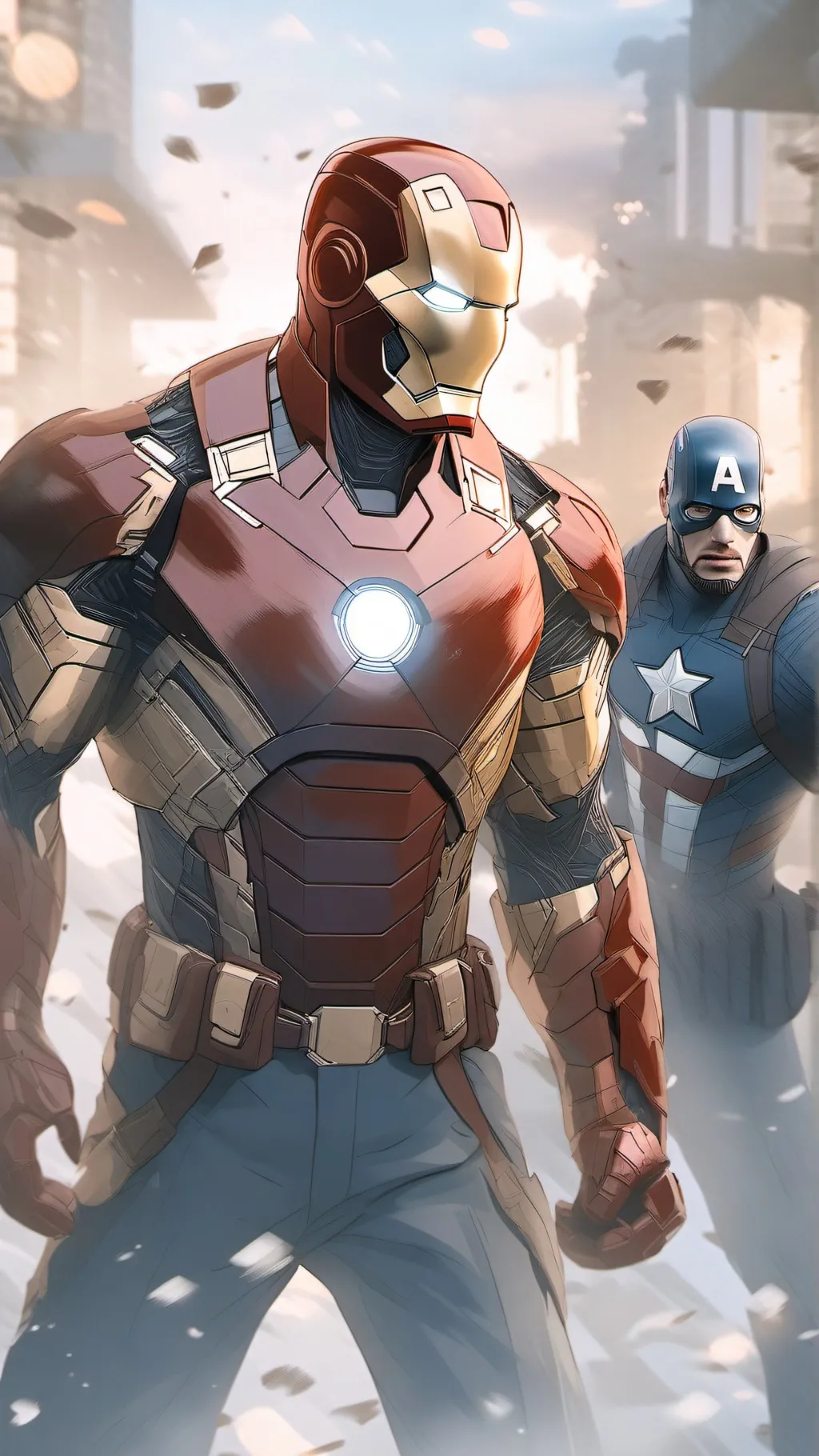 ai character: avengers 34 background