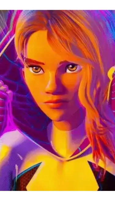 ai character: avengers 44 x Gwen background