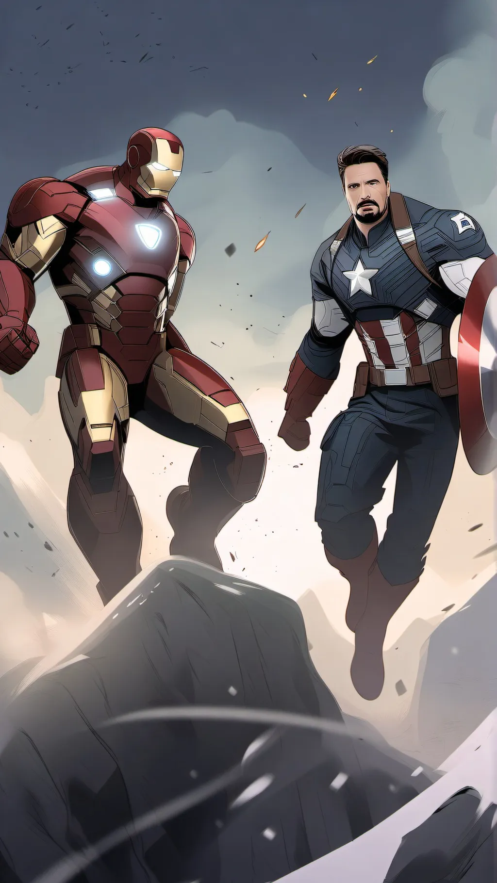 ai character: Avengers 47 background