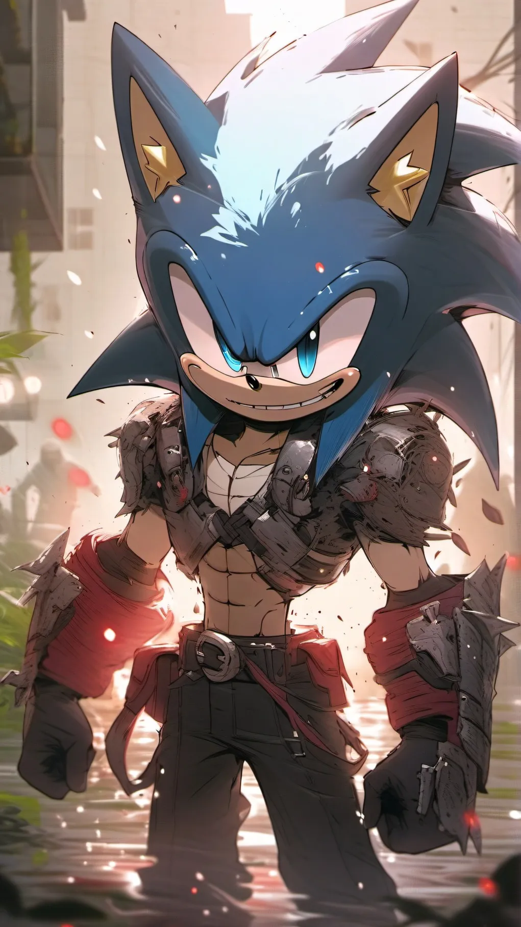 ai character: Sonic.EXE: Eldritc background