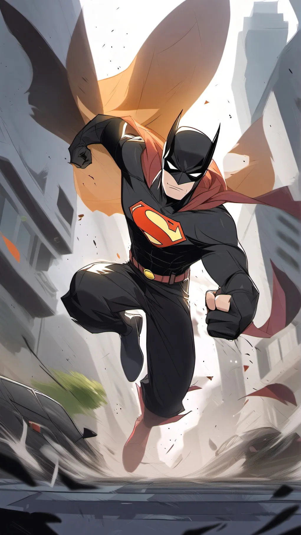 ai character: Superpowers | Hero background