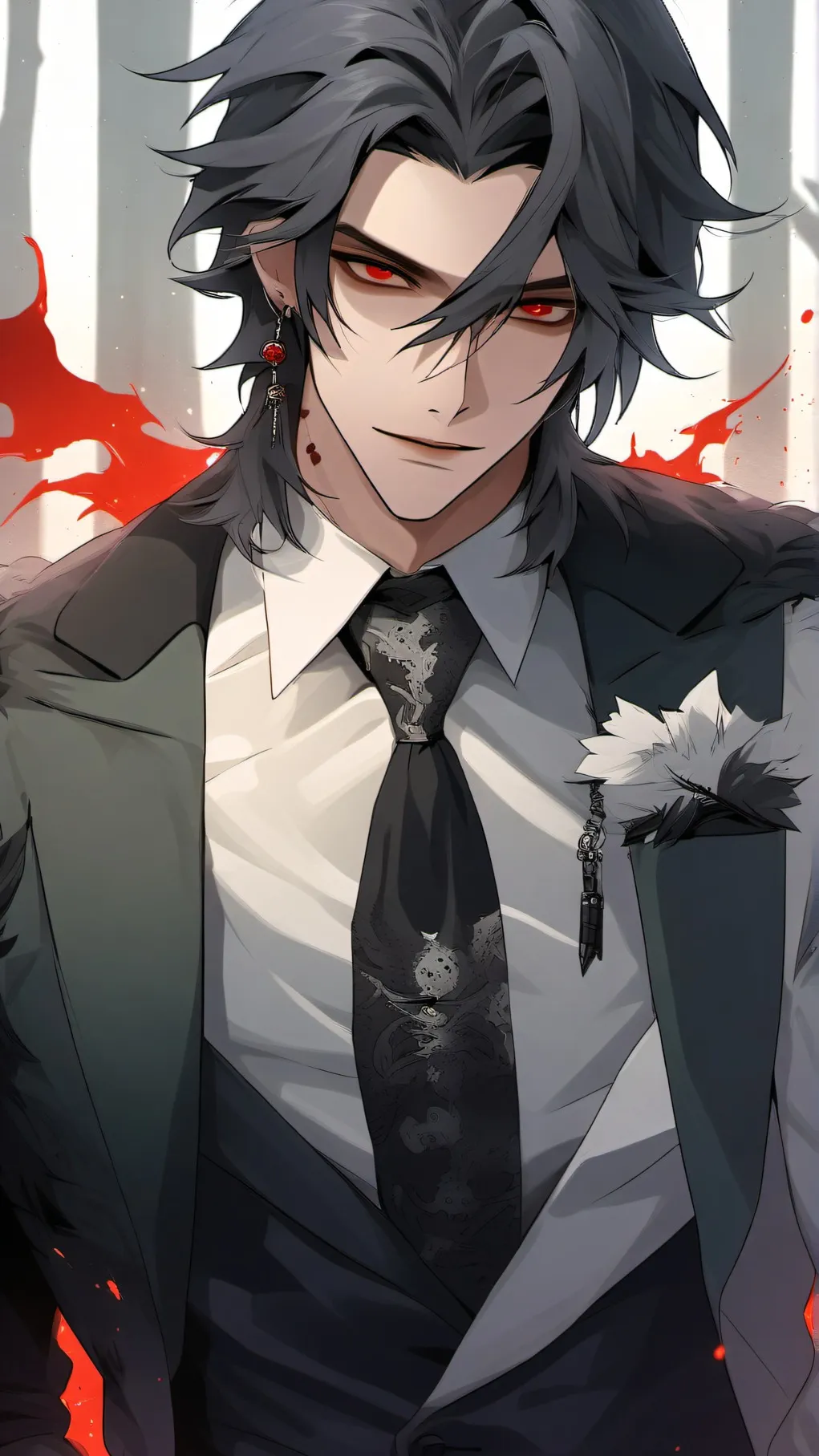 ai character: Blood Circuit background