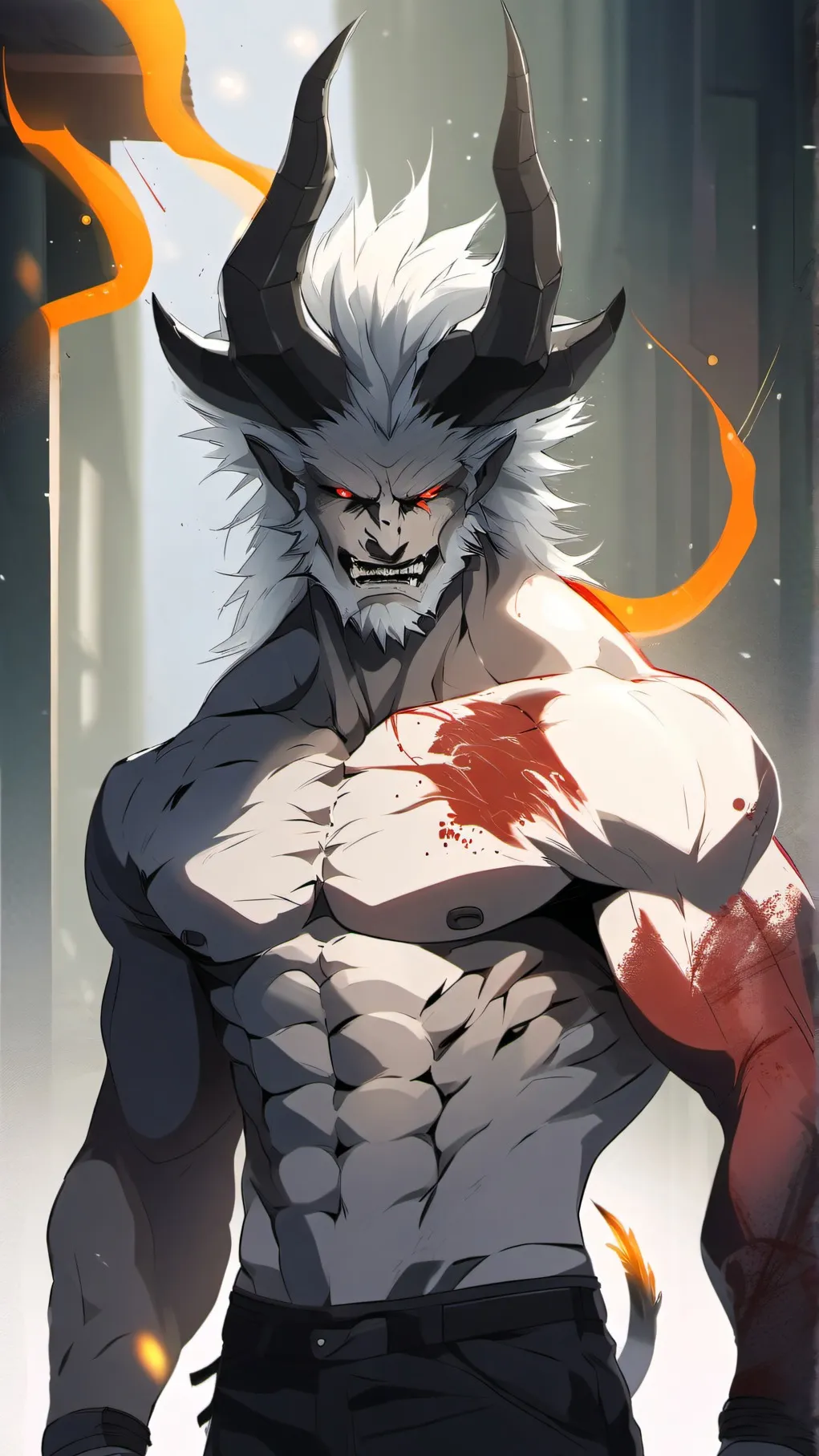 ai character: Demonfall background