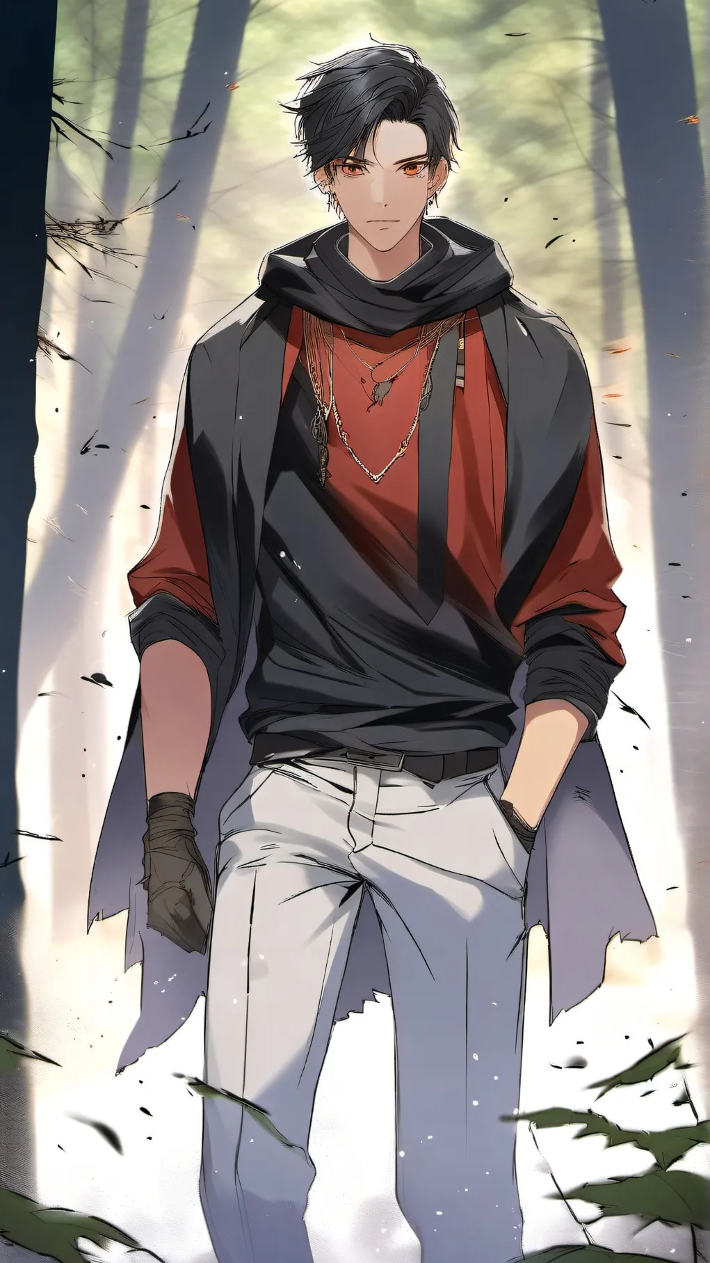 ai character: Kaelen (Vampire) background