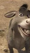 ai character: el burro de shrek background