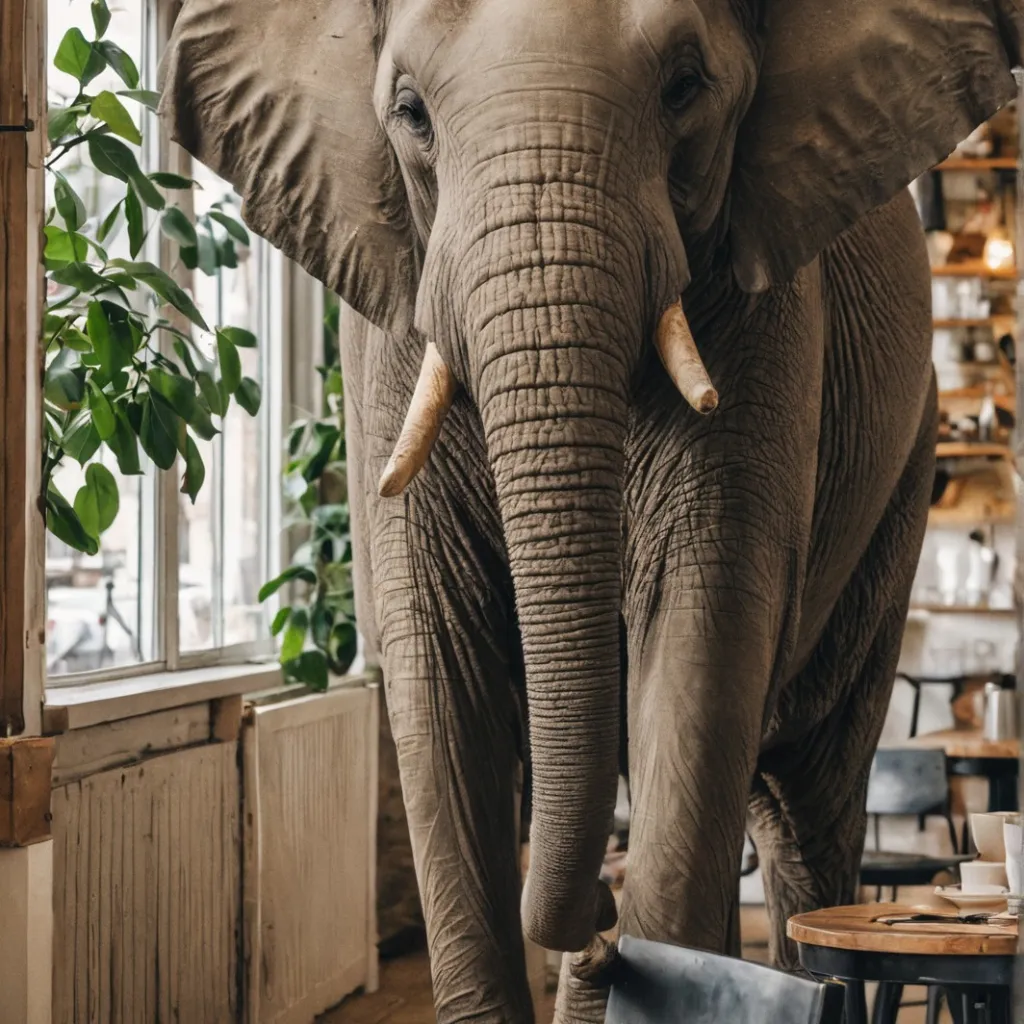 chat with ai character: Elephant Cafe