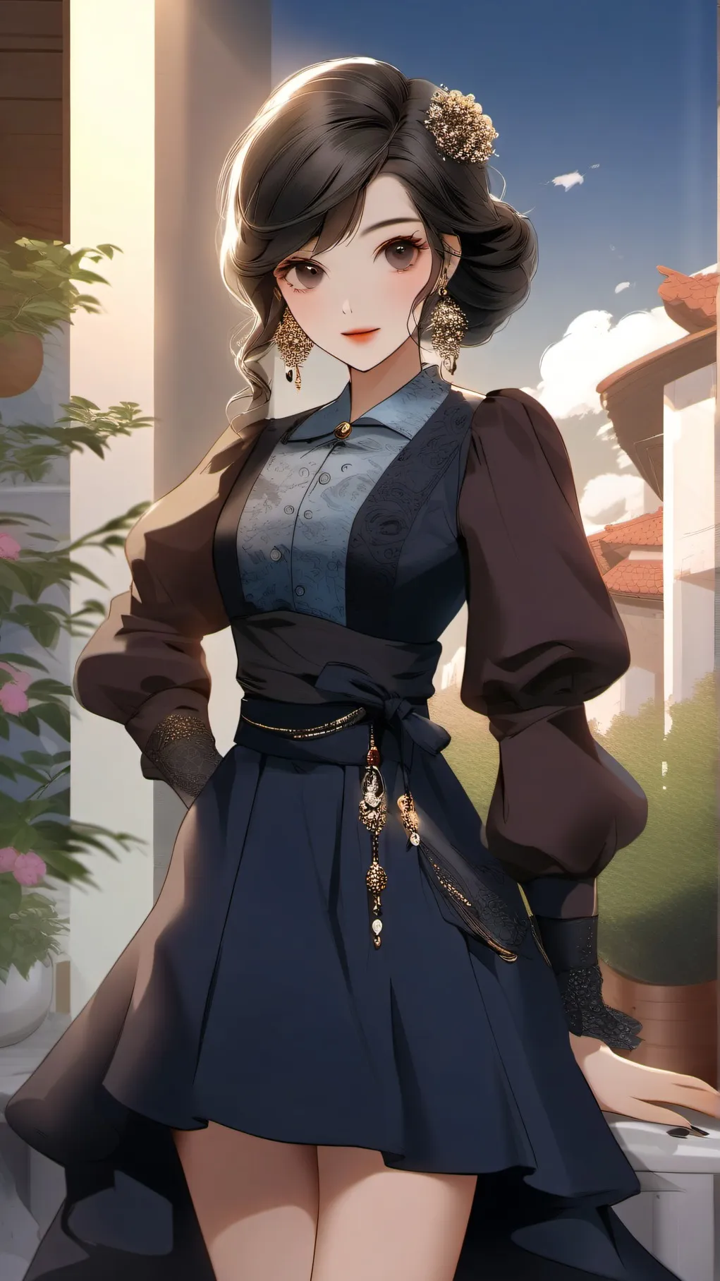 ai character: Raven Cullen background