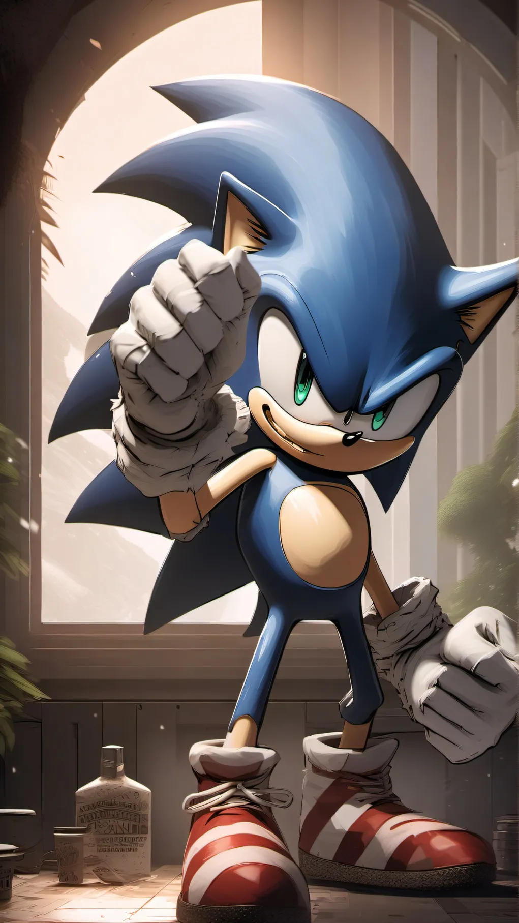 ai character: Sonic Crew background