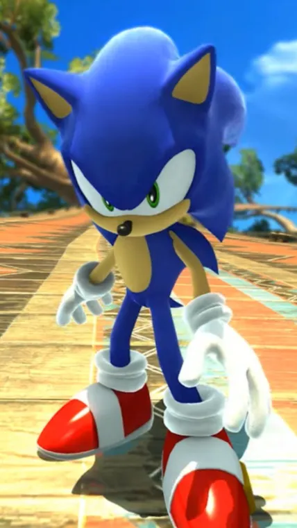 ai character: Sonic The Hedgehog background