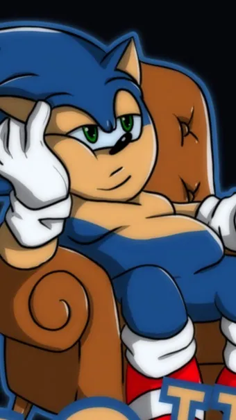 ai character: Lazy Sonic background