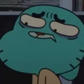 chat with ai character: whiny Gumball