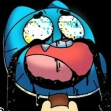 chat with ai character: Corrupted Gumball