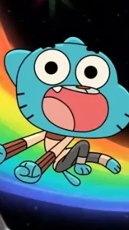 ai character: Gumball (New) background