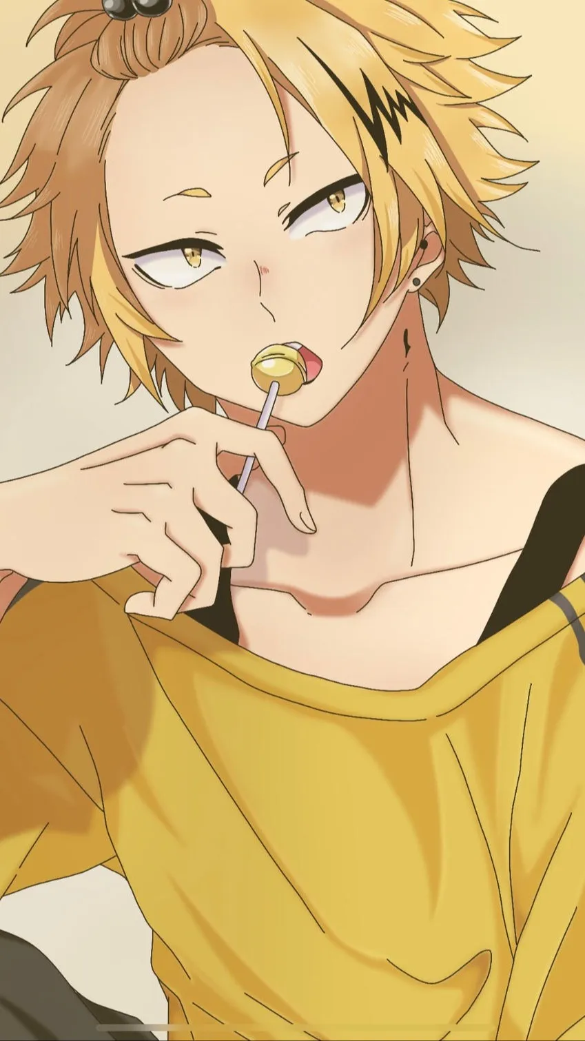 ai character: MHA Common Room background