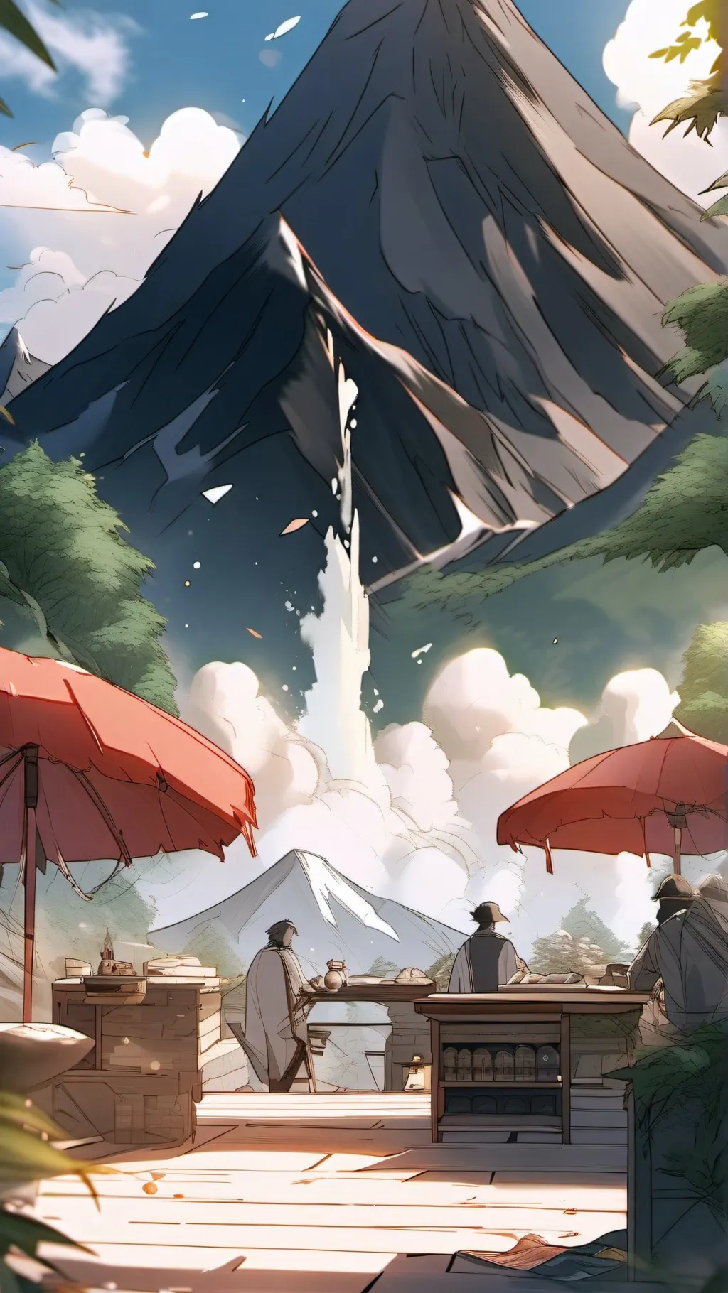 ai character: (Warm as Fire] background