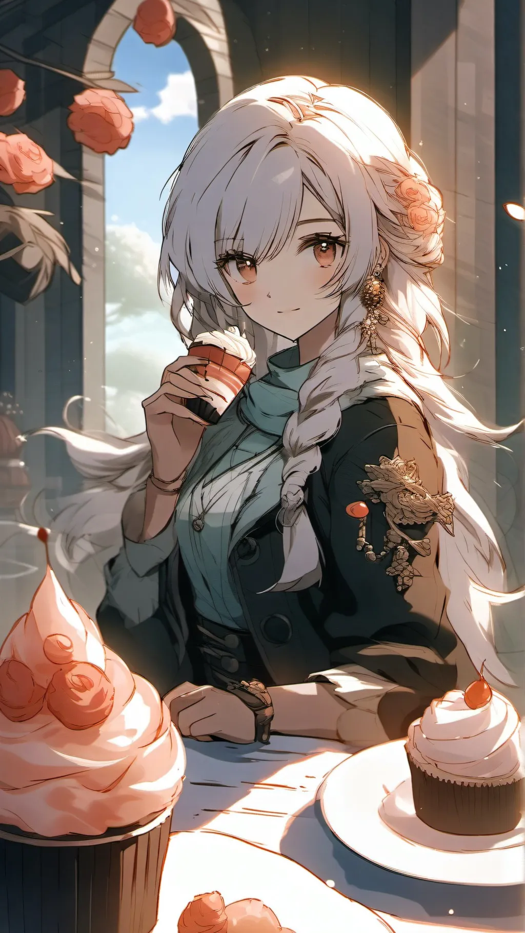 ai character: The Common Cookies background