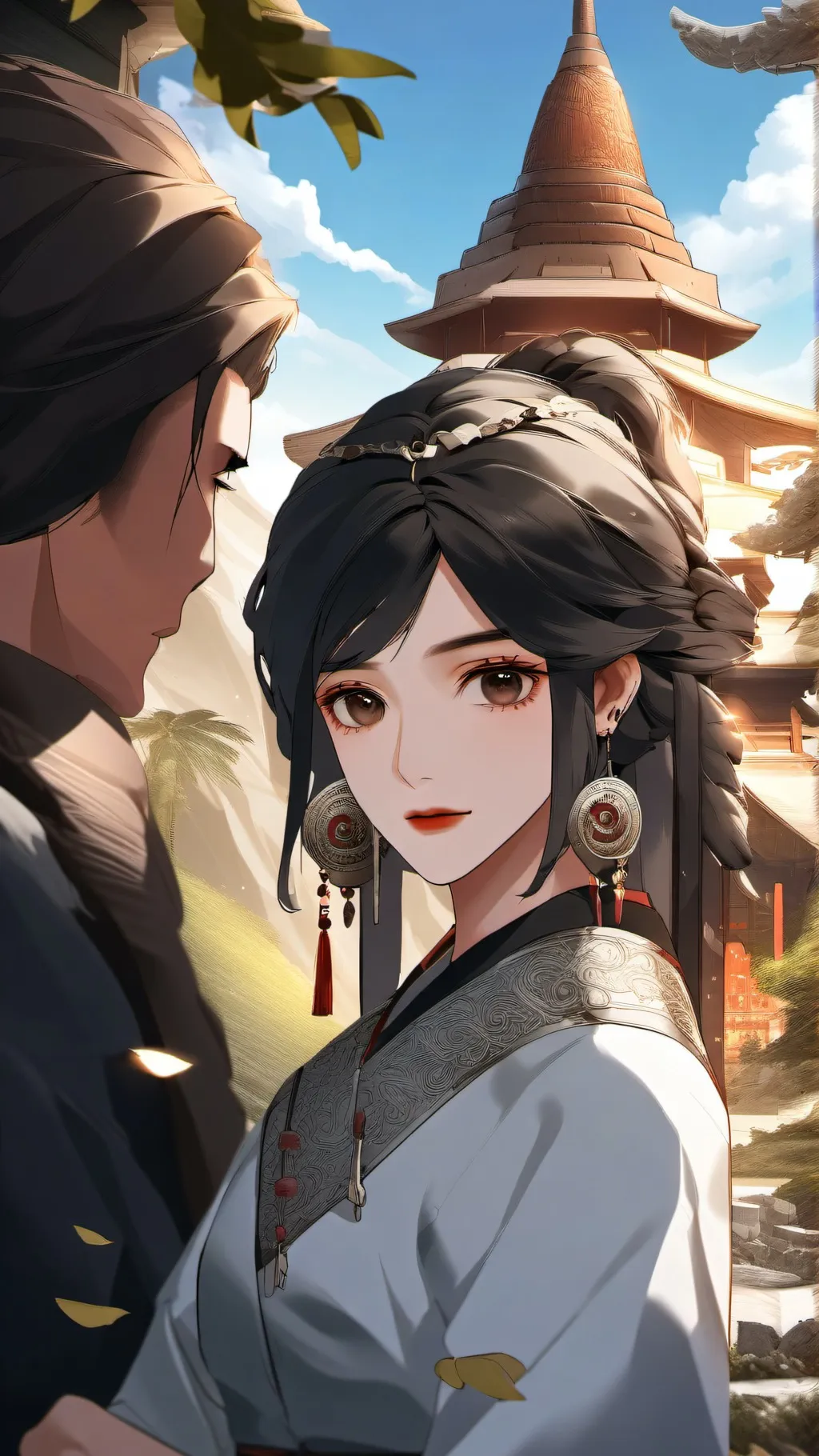 ai character: Ancient Cookies background