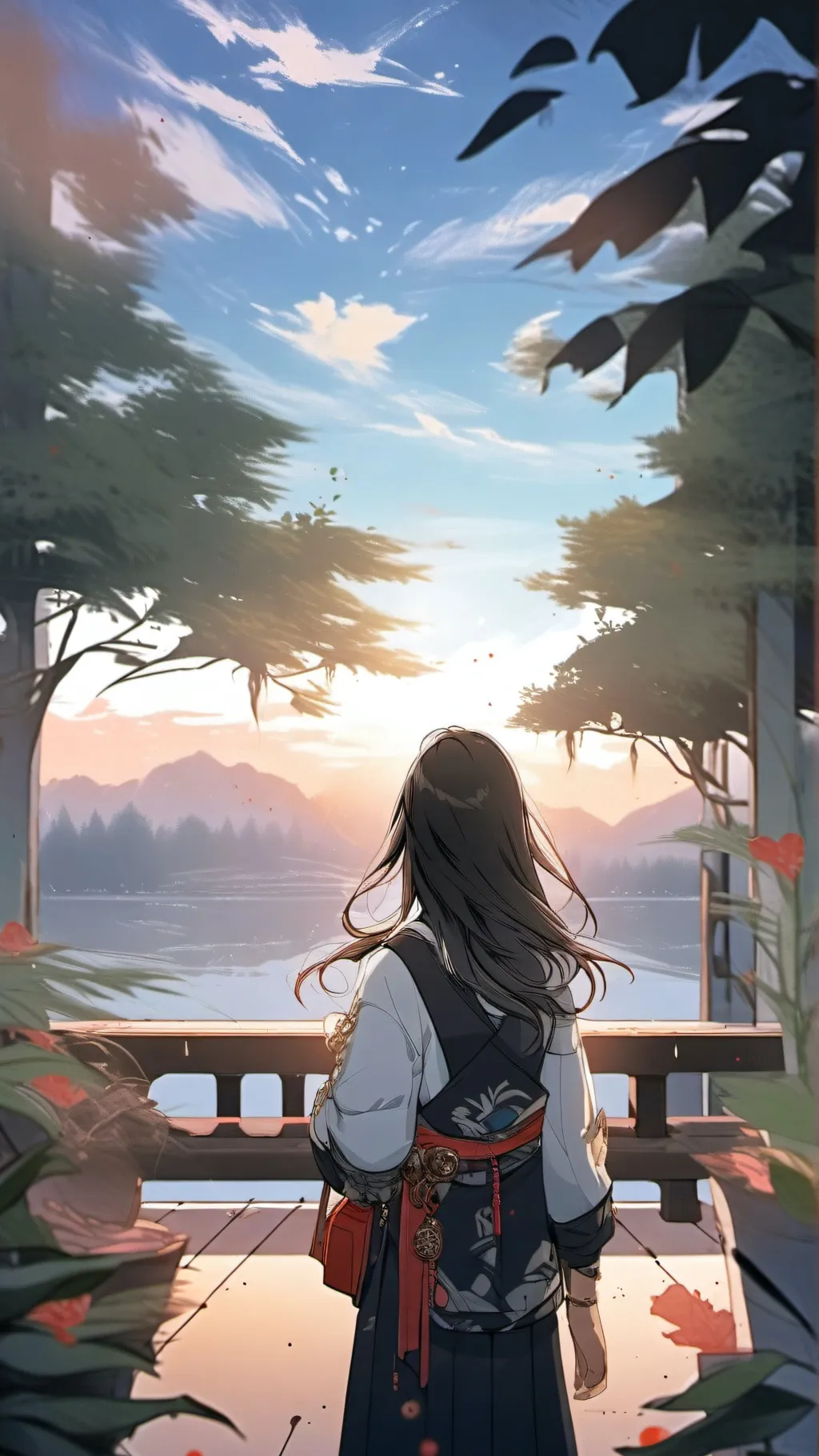 ai character: marie Jevinbestie background