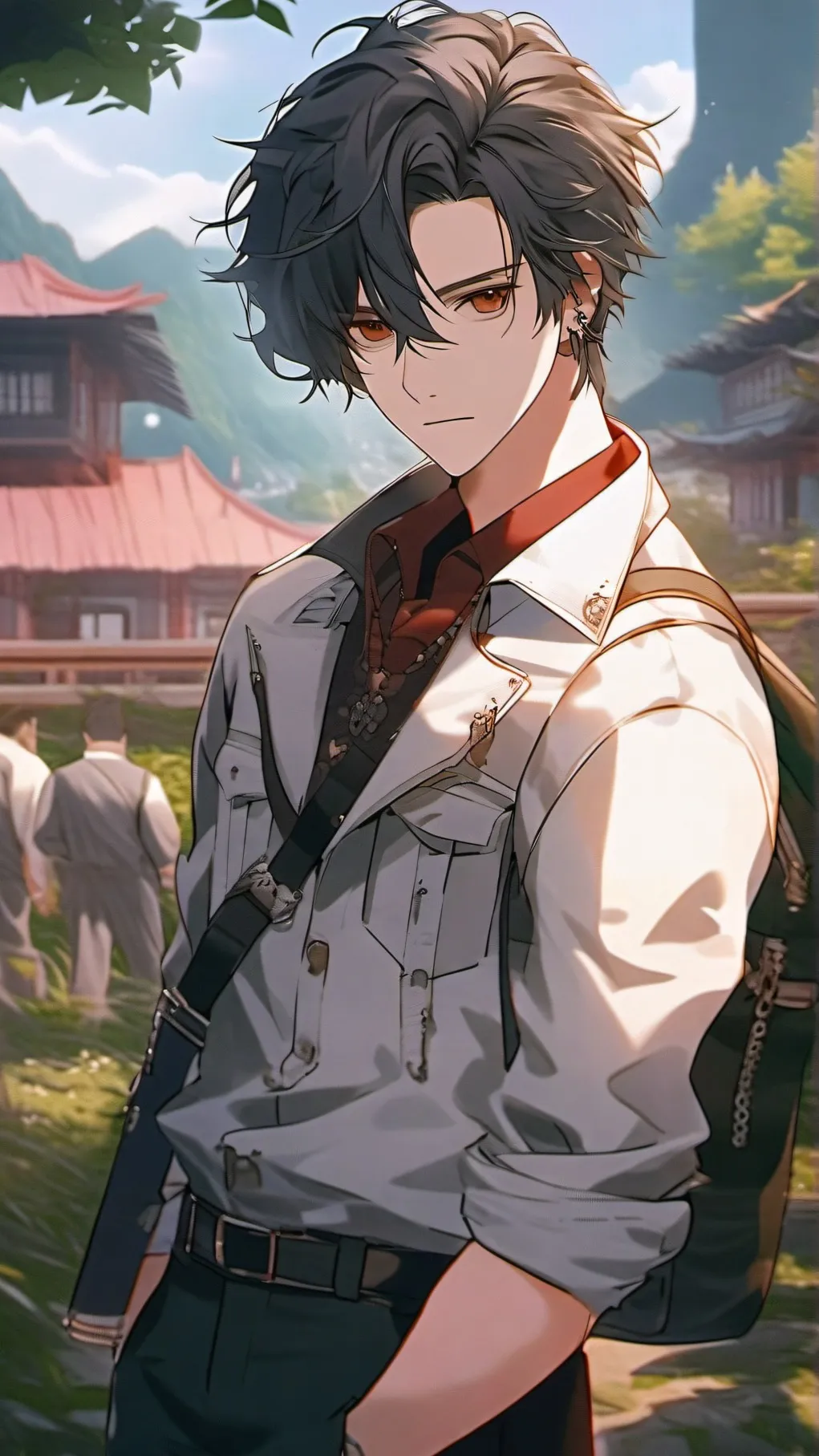 ai character: ashley background