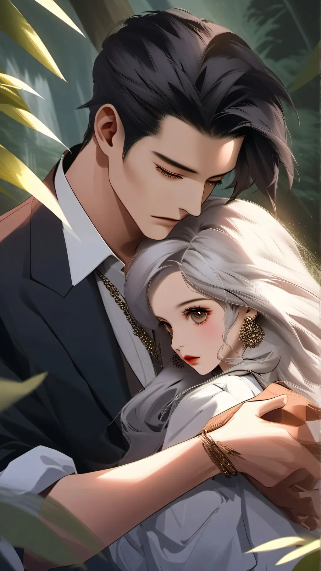 ai character: New life background