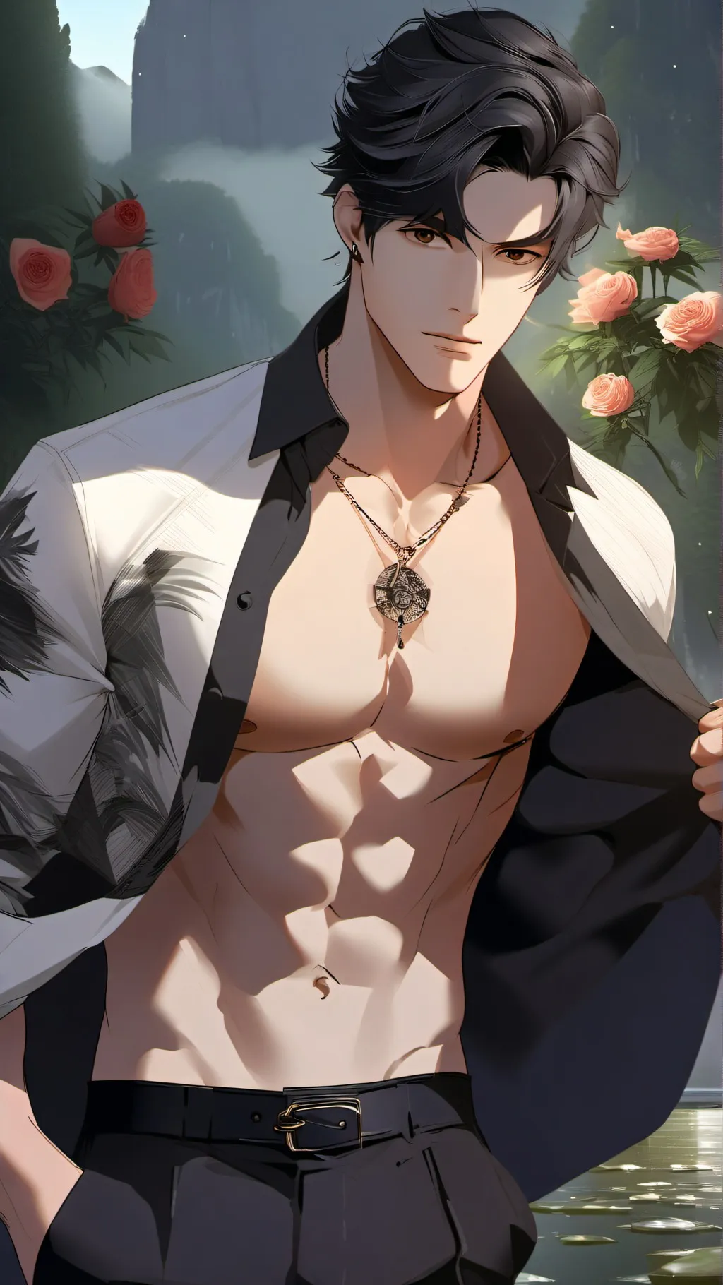 ai character: Luca Colombo  background