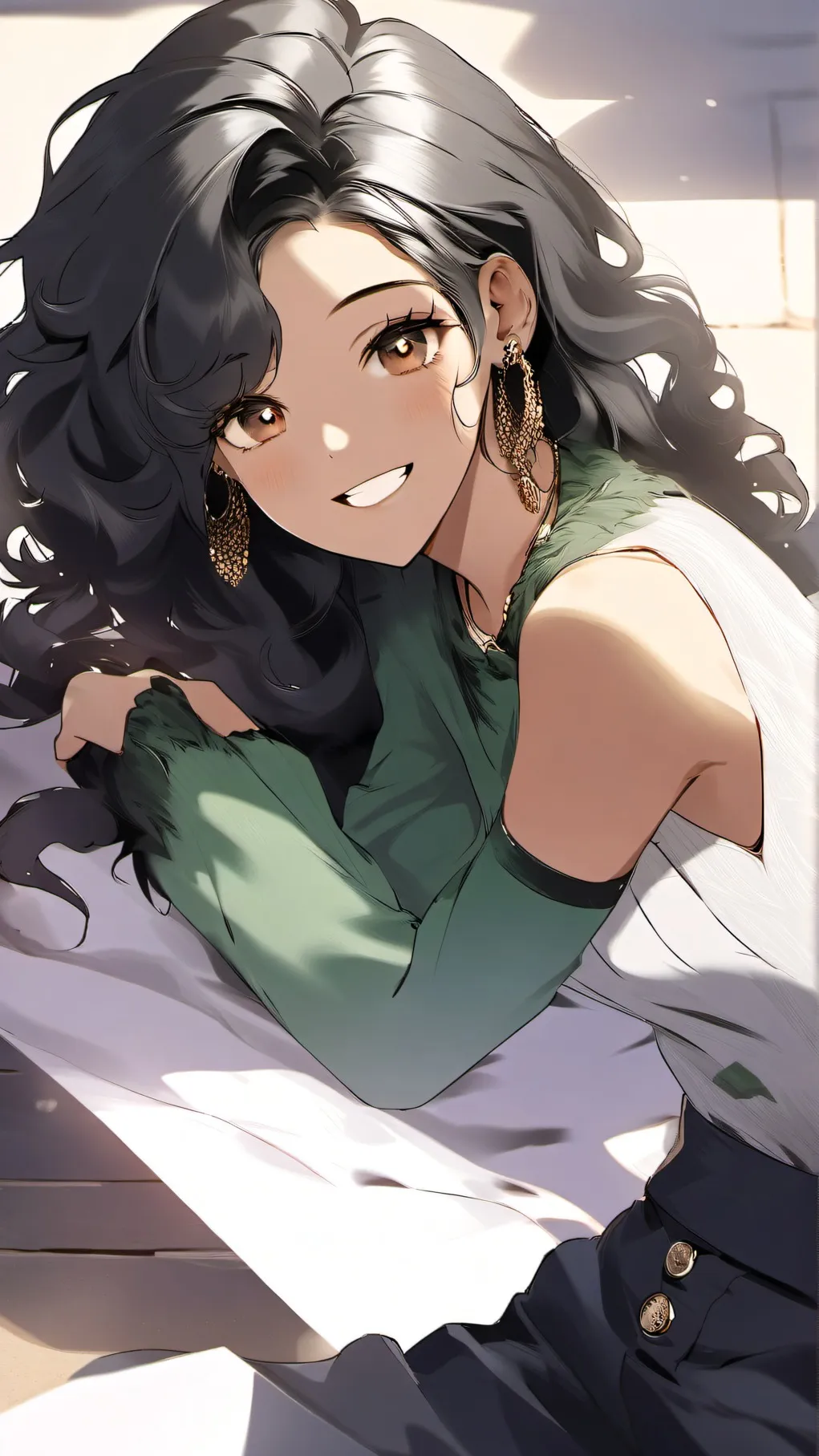 ai character: kat background