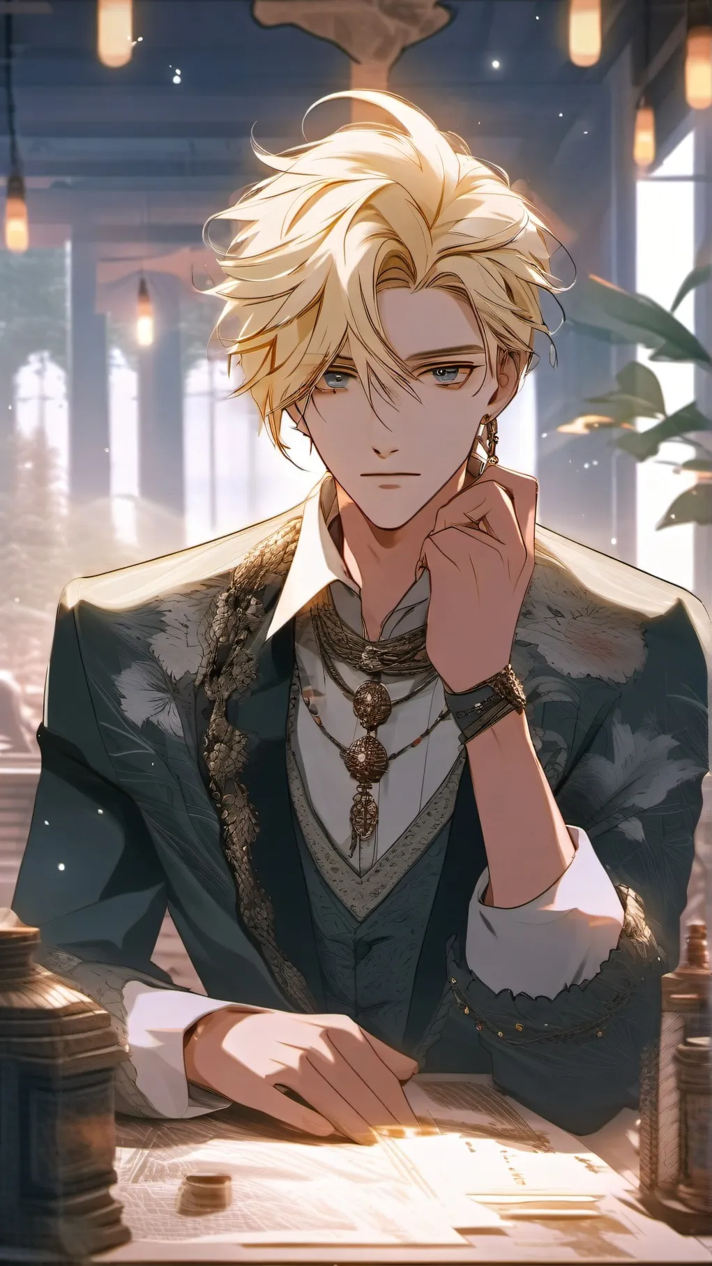 ai character: Husband  background