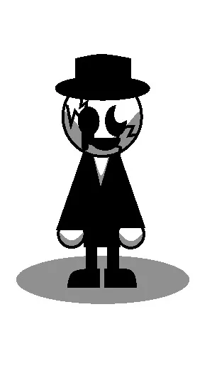 ai character: W.D. Man background
