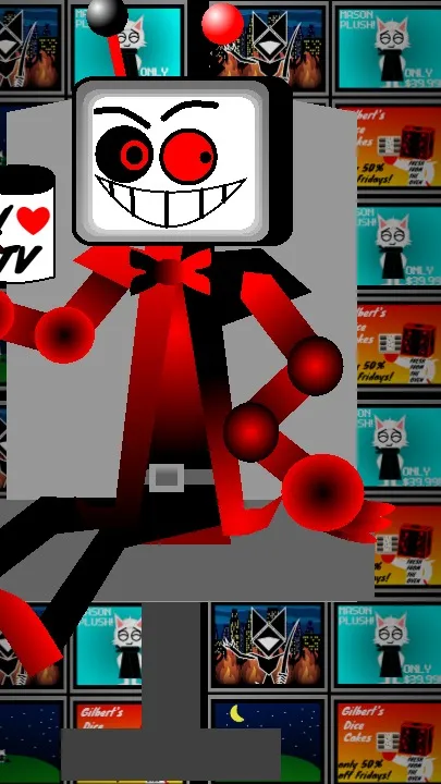 ai character: Checkmate T.V. background