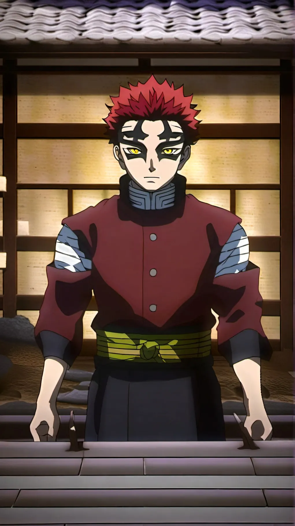 ai character: akaza background