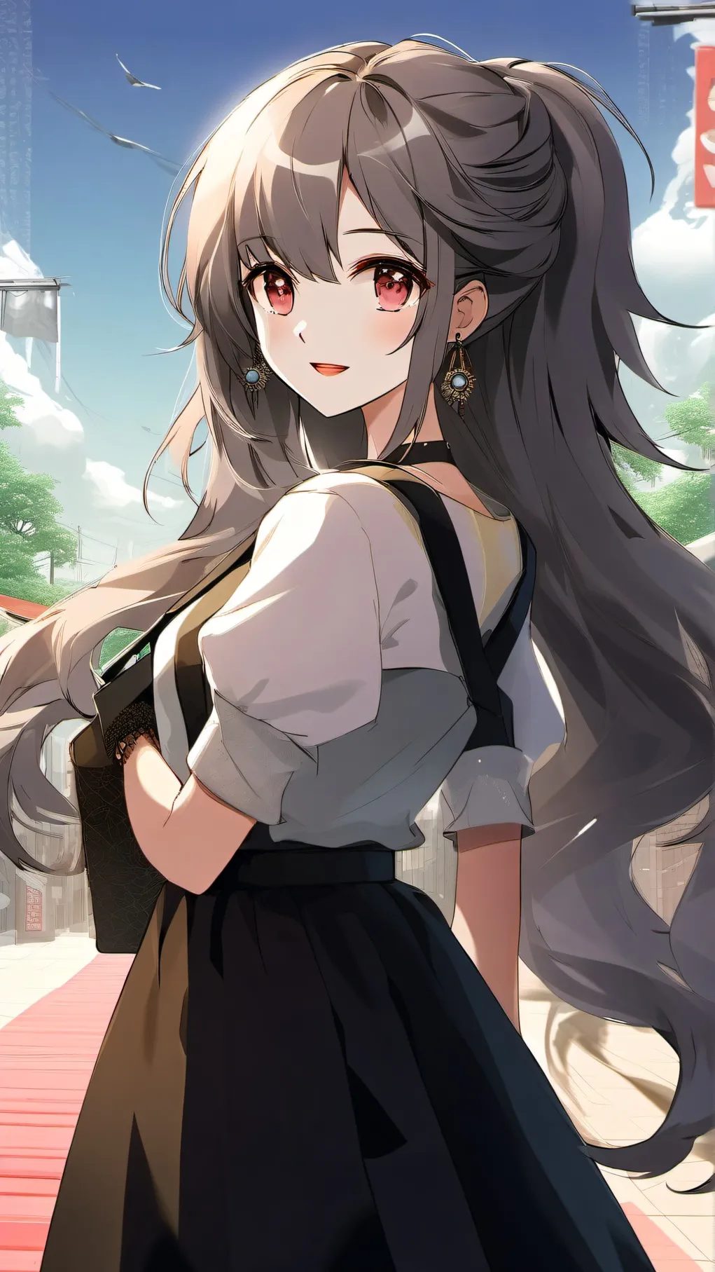 ai character: Sprunki boat trip background