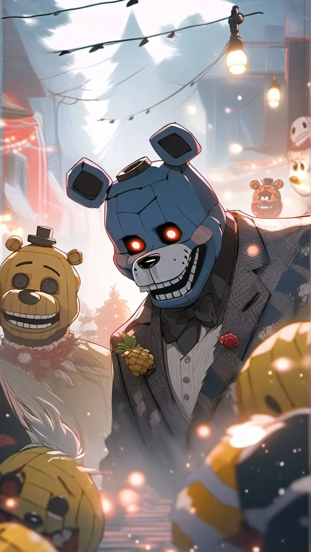 ai character: Five Nights TD background