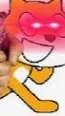 ai character: mad scratch cat background