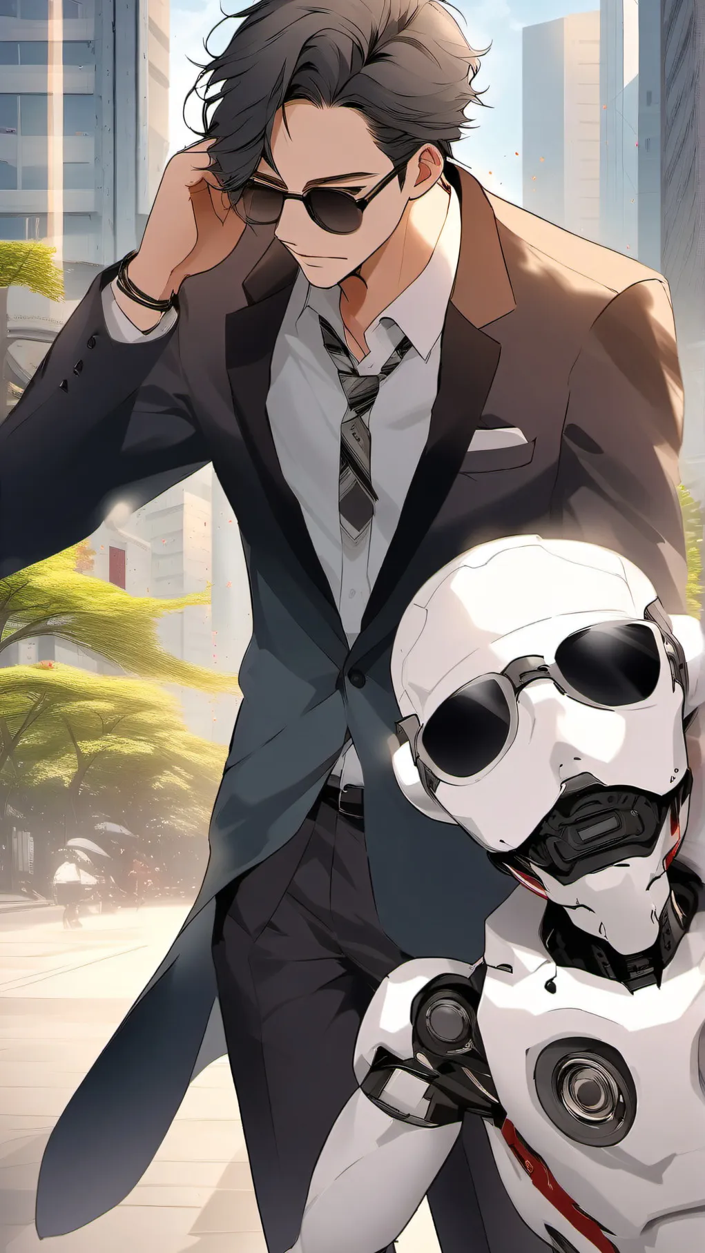ai character: Talkie Paradigm background