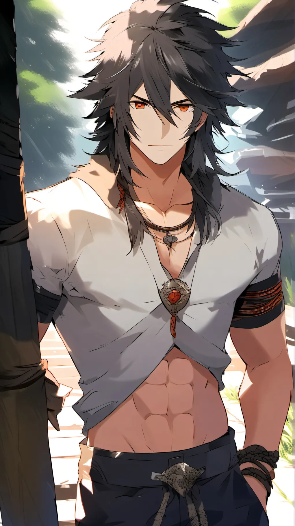 ai character: one peice background