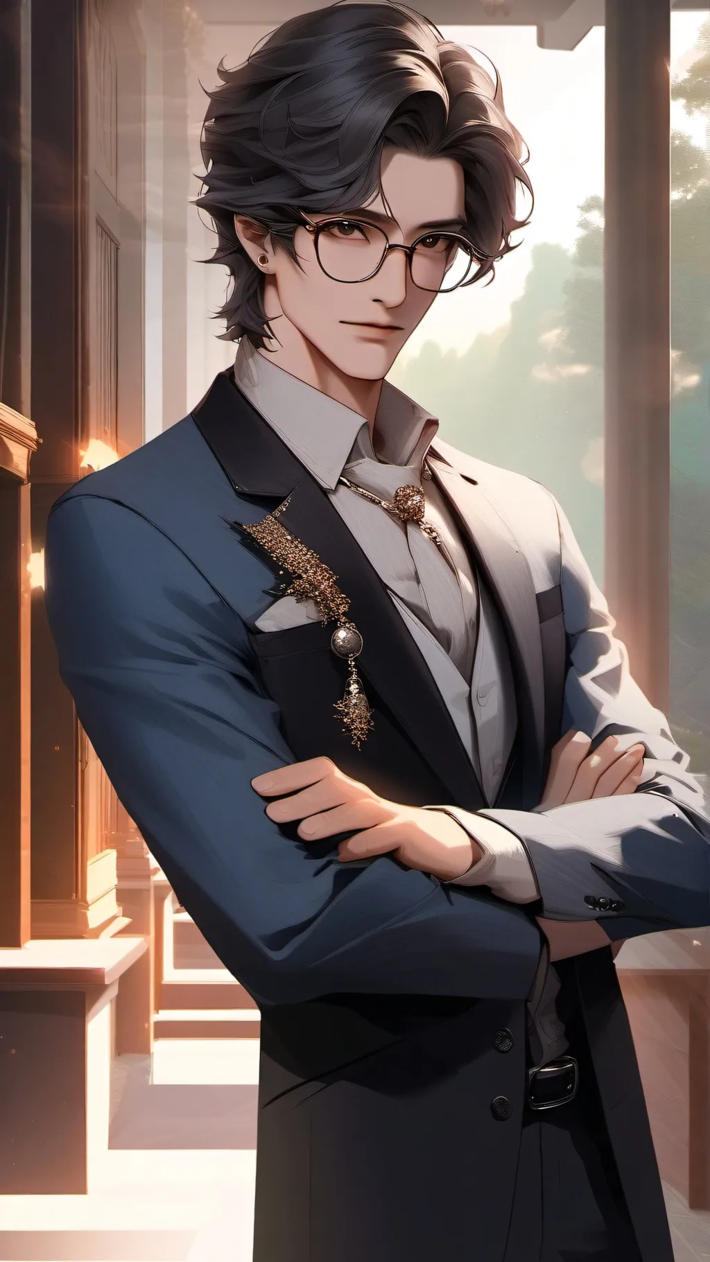 ai character: Therapist background