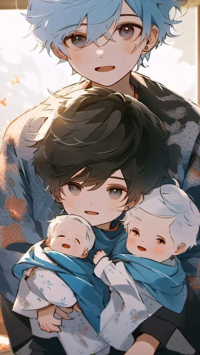 ai character: Your Quadruplets! background