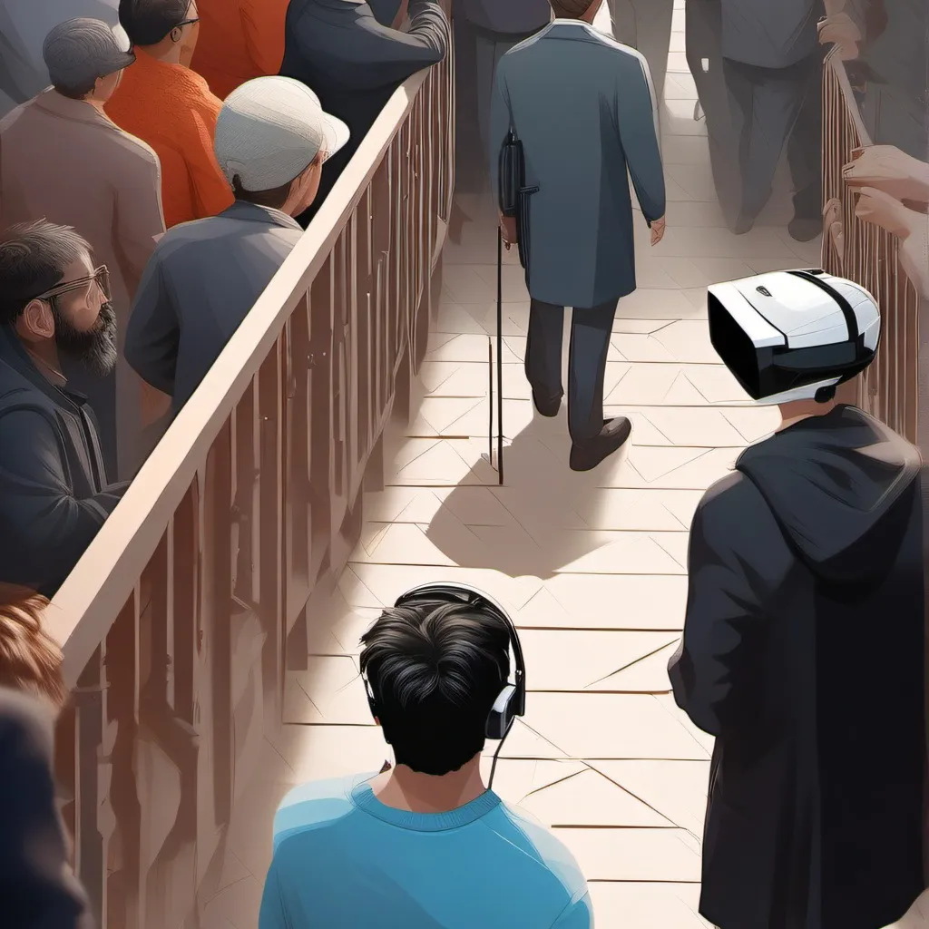 chat with ai character: Trapped in VR 