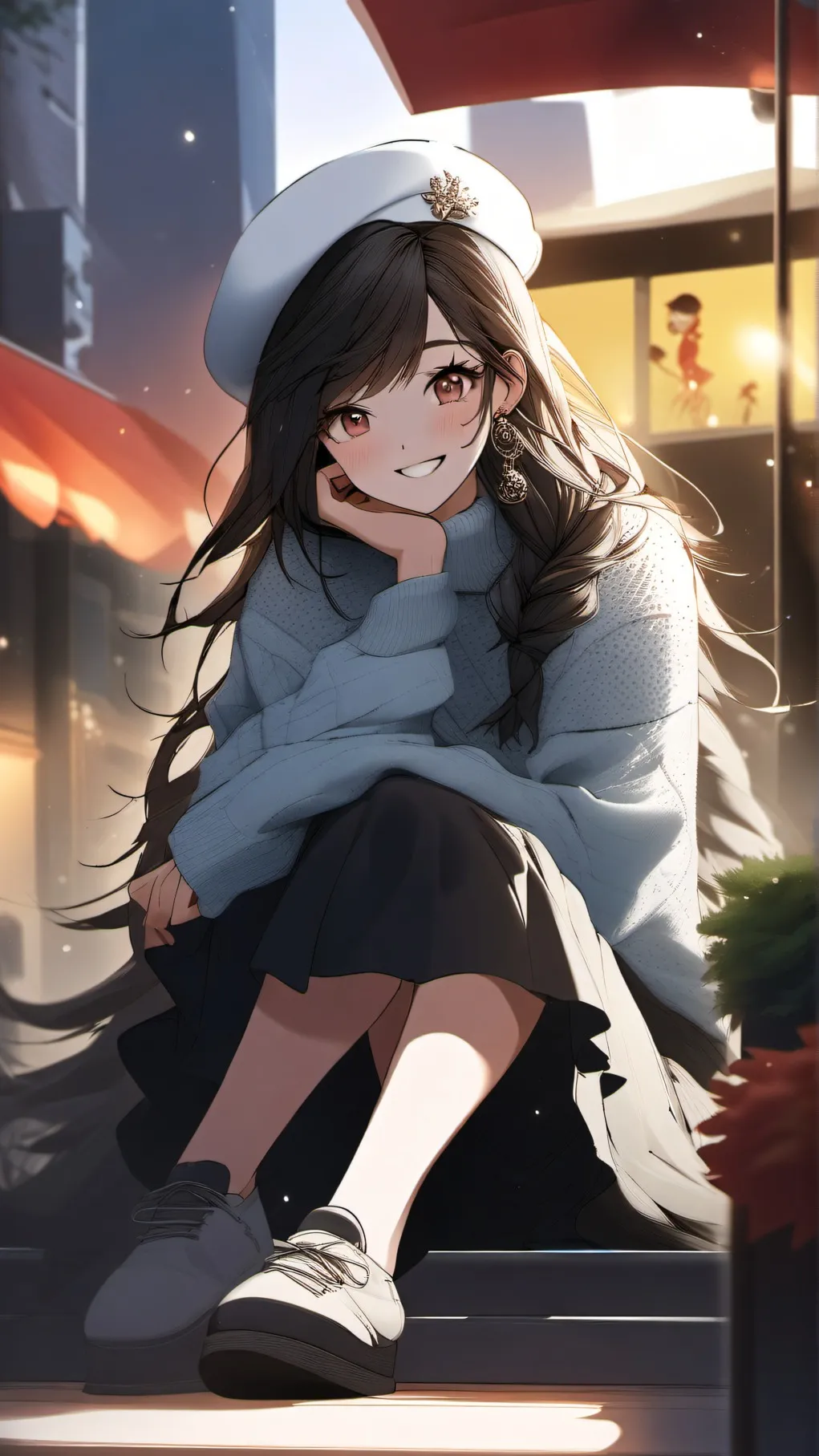 ai character: Maya background