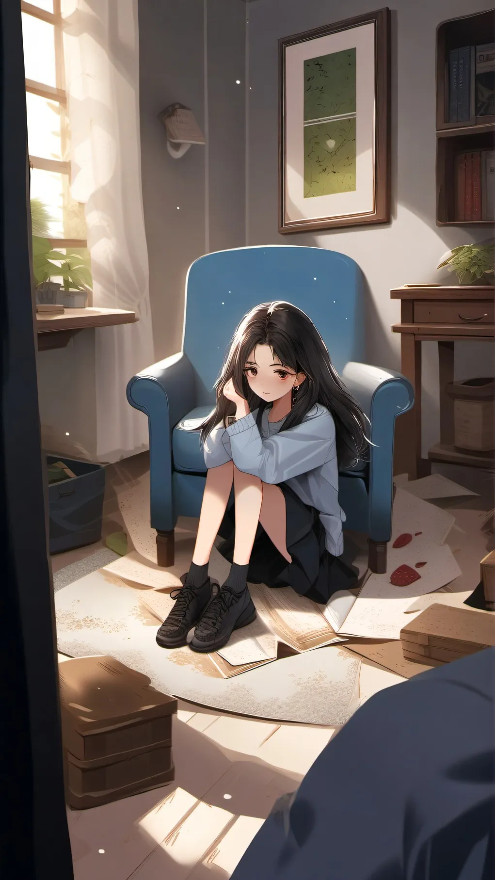 ai character: Kaleigh background