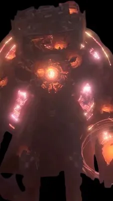 ai character: Watch man of doom  background