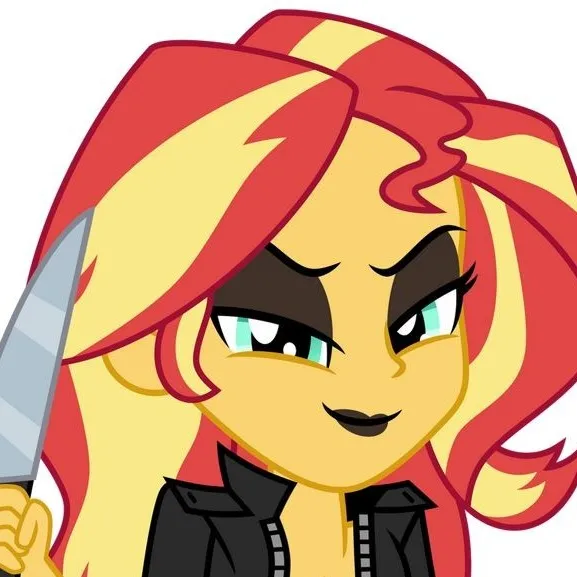 chat with ai character: Sunset shimmer