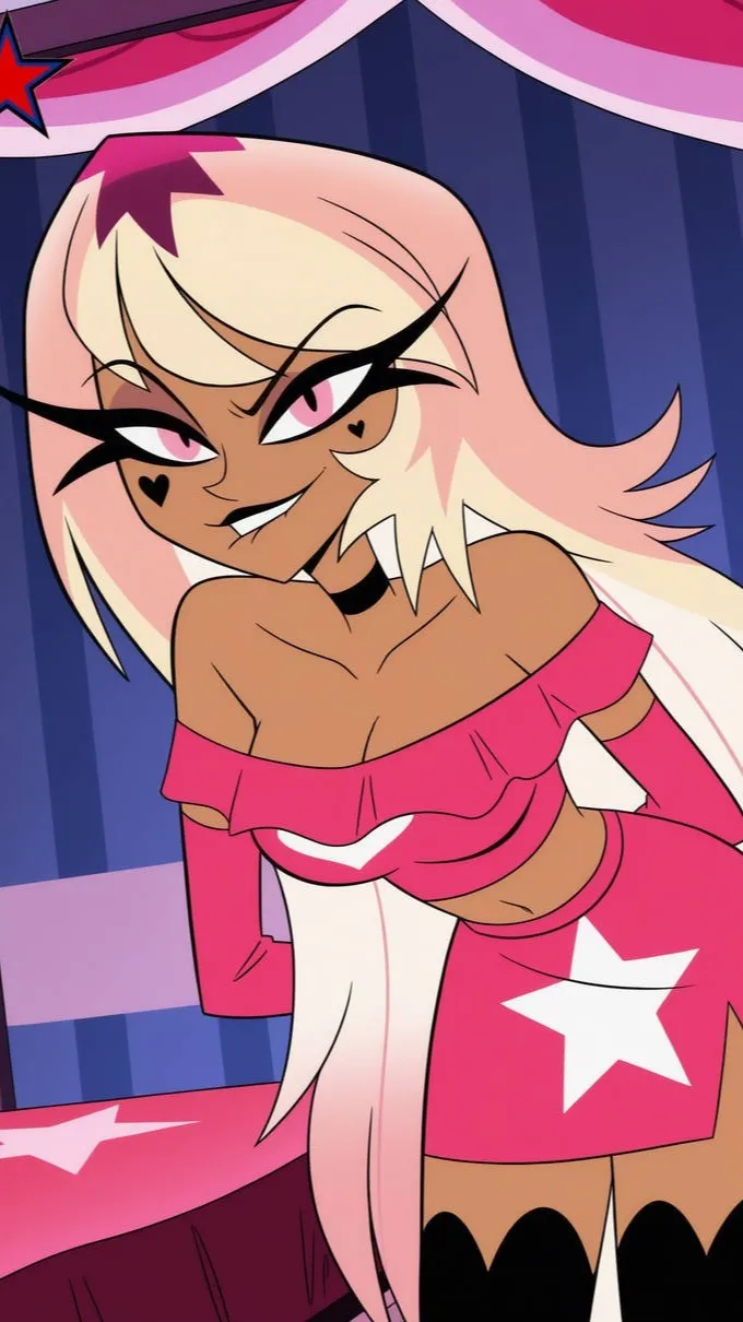 ai character: Verosika myaday background