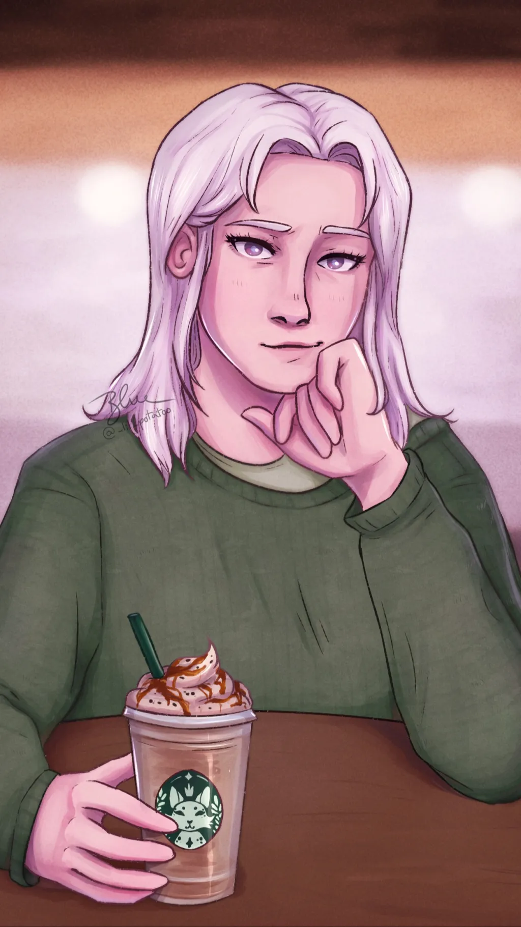 ai character: Human rayla background
