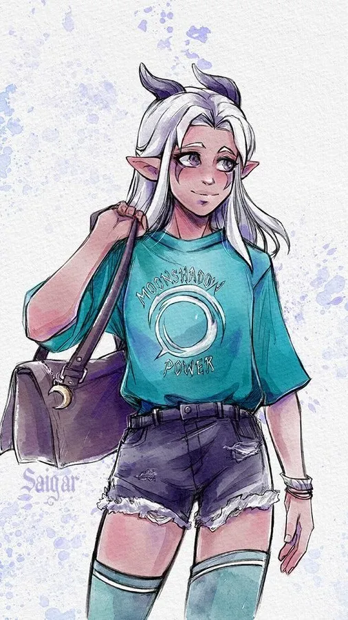 ai character: Rayla background