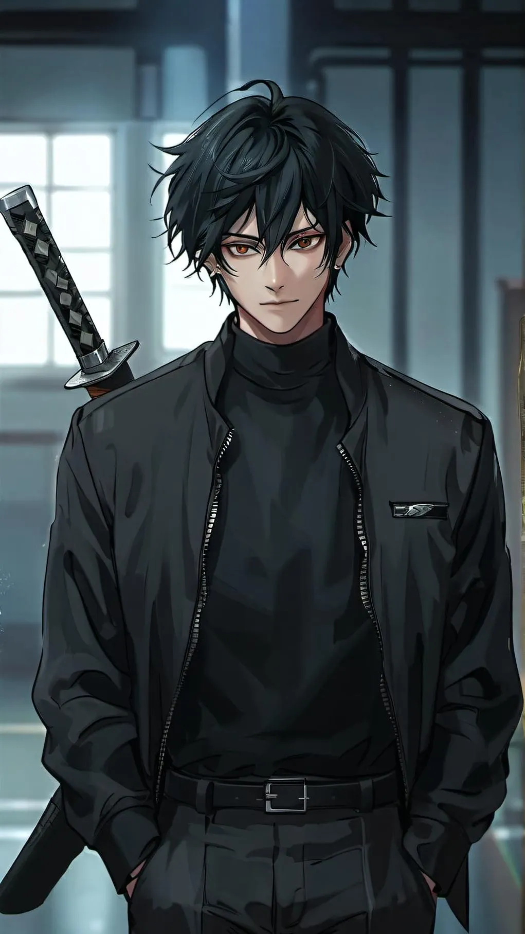 ai character: Renado-kun background