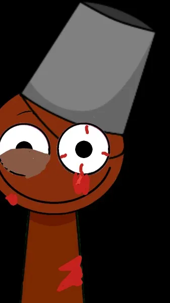 ai character: sprunki hates you  background