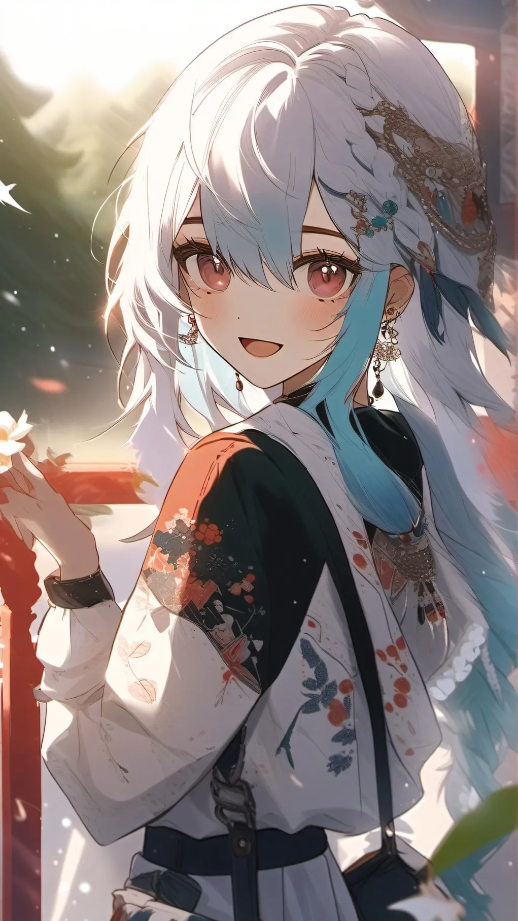 ai character: sprunki luvs you background